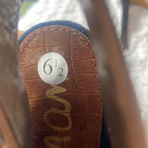 139. Sam Edelman real fur higher heel size 6.5 - Picture 6 of 11